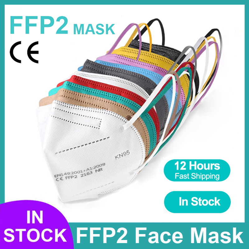 5Layer FFP2 Masks CE Approve K - Black Face Mask Pack review and price