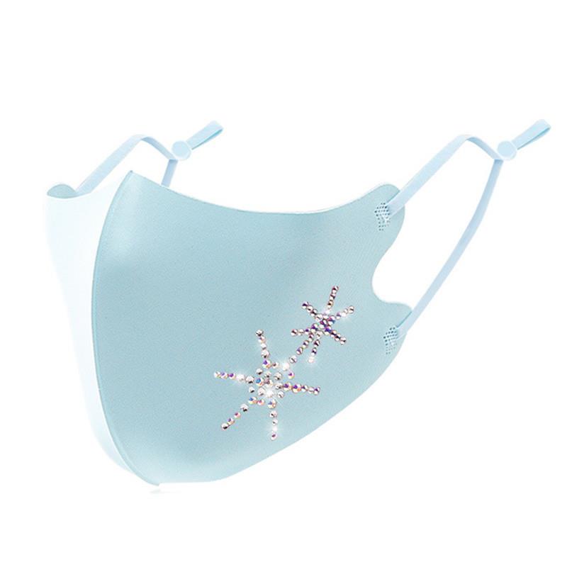 Women's Sparkling Rhinestone F - Cloth Face Mask Washable review and price