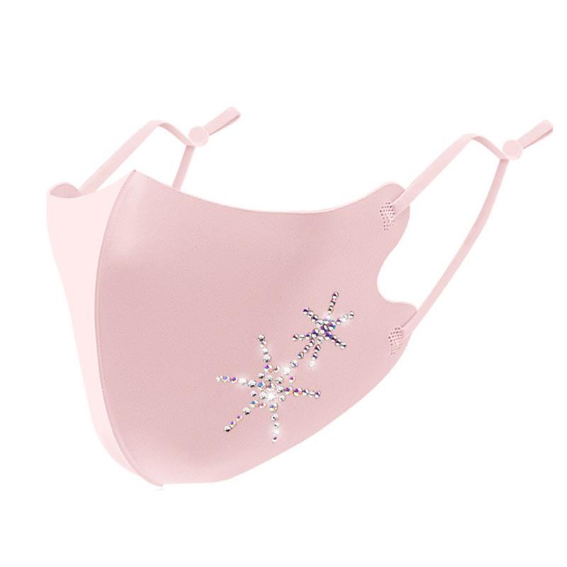 Women's Sparkling Rhinestone F - Cloth Face Mask Washable review and price