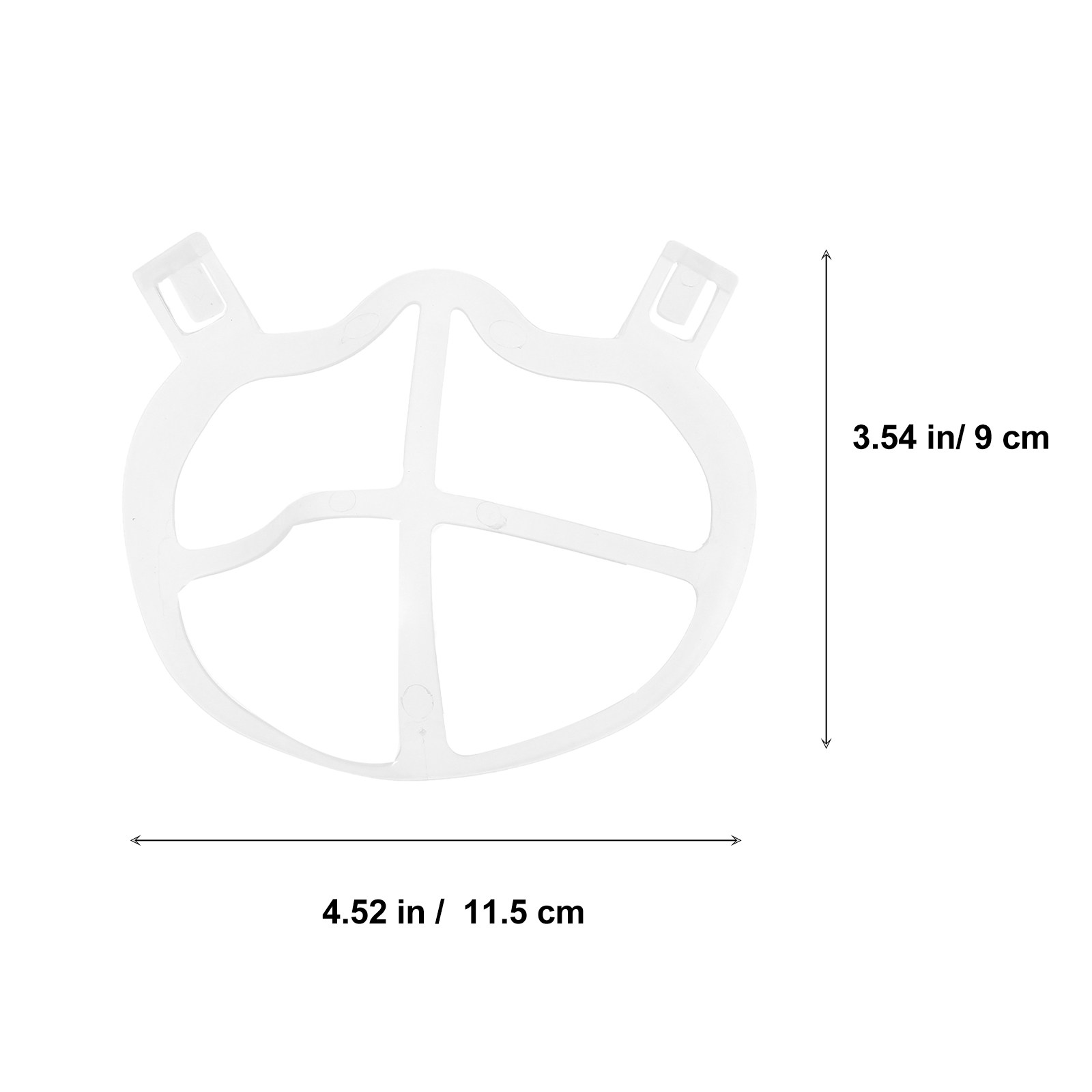 10Pcs Skin-Friendly Thin Silic - Silicone Mask Bracket review and price
