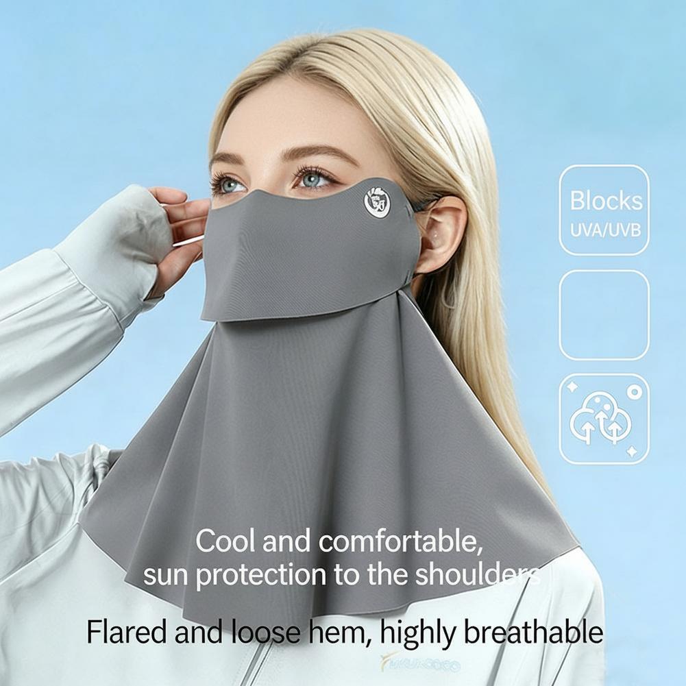 UPF50+ Cooling Sun Protection  - Sports Mask Breathable review and price