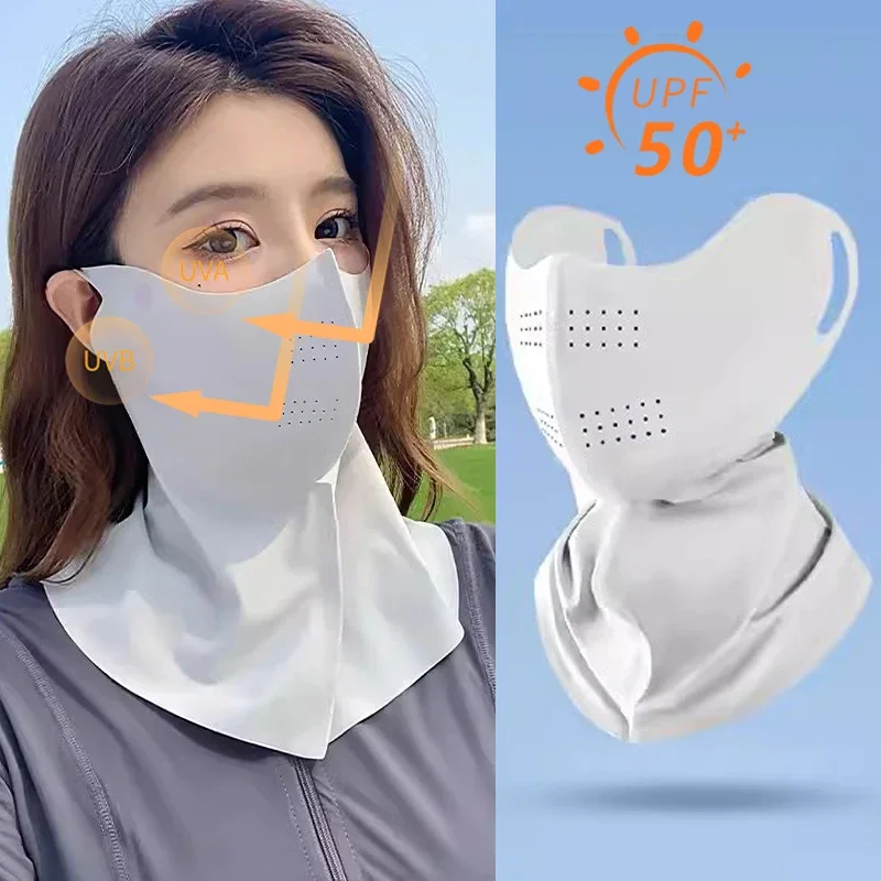 UV Protection Ice Silk Face Ma - Sports Mask Breathable review and price