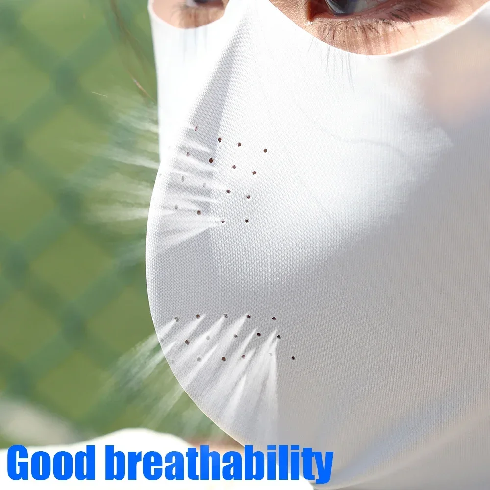 UV Protection Ice Silk Face Ma - Sports Mask Breathable review and price