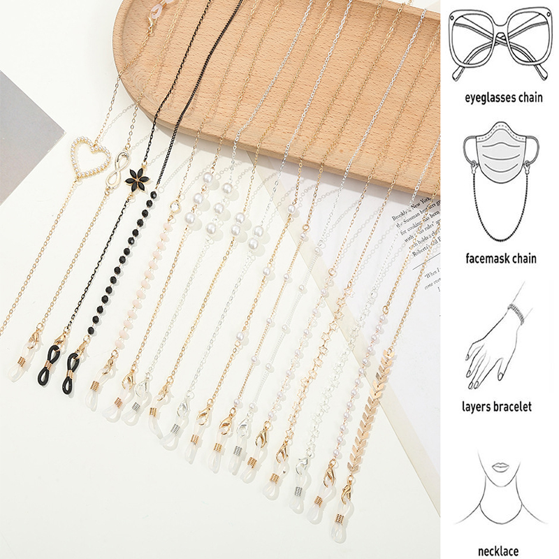 2022 Fashion Glasses Chain for - Mask Chain Holder review and price