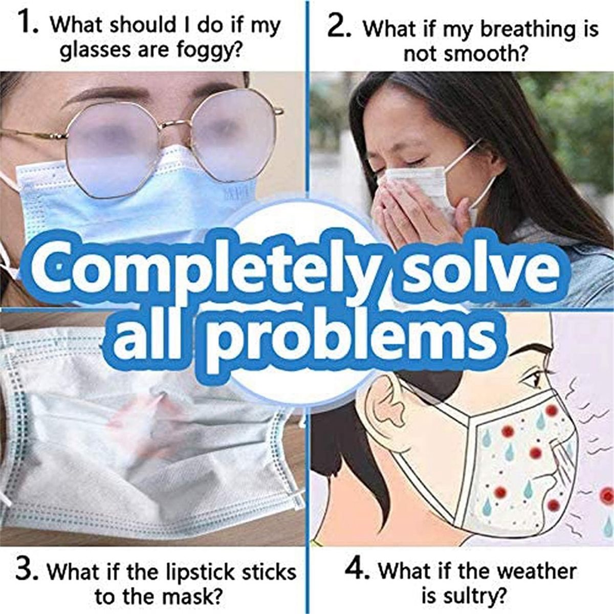 useful 4Pcs 3D Silicone Mask I - Silicone Mask Bracket review and price